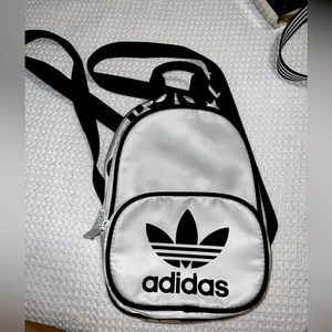 Adidas White Santiago Mini Backpack